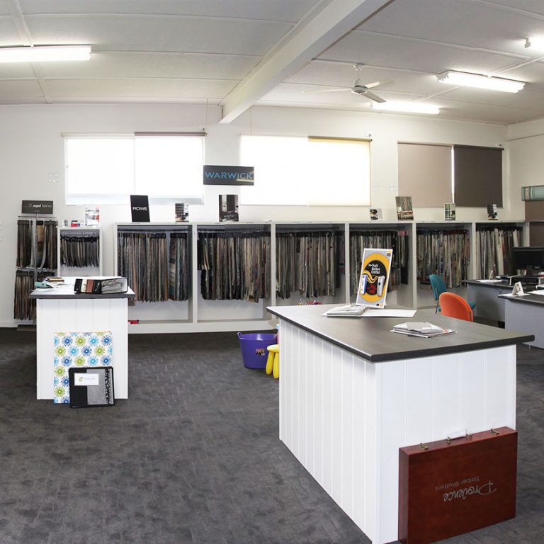 Blinds and Shutters Showroom