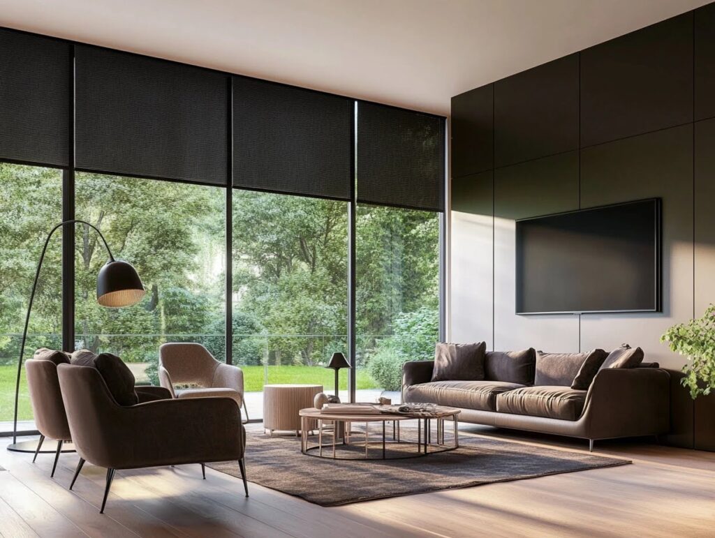 remote-controlled roller blinds