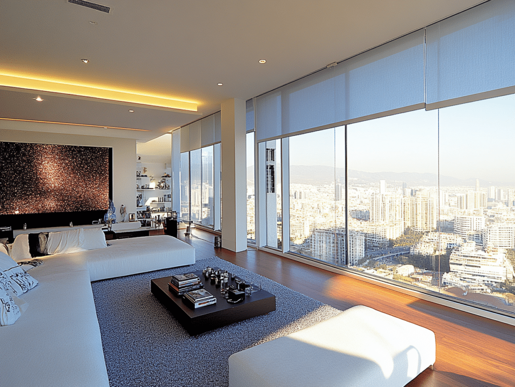 modern roller shades